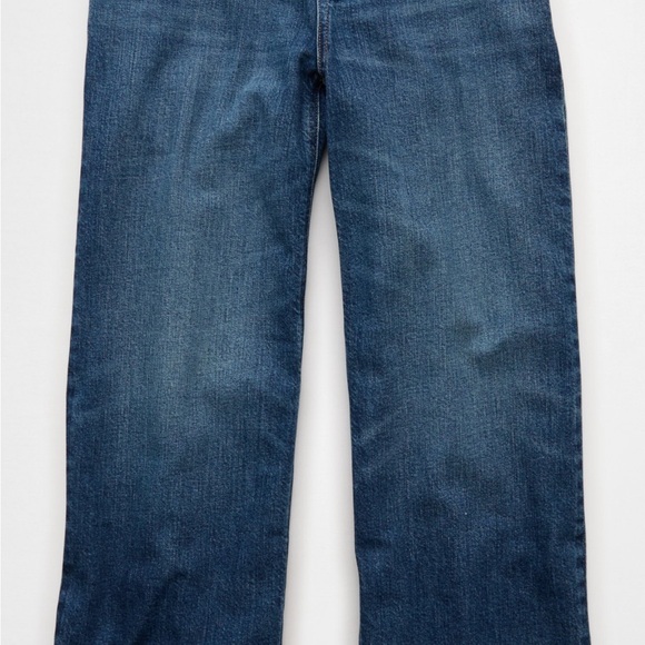 American Eagle Super High Waist Baggy Wide Leg Jean - Picture 3 of 7